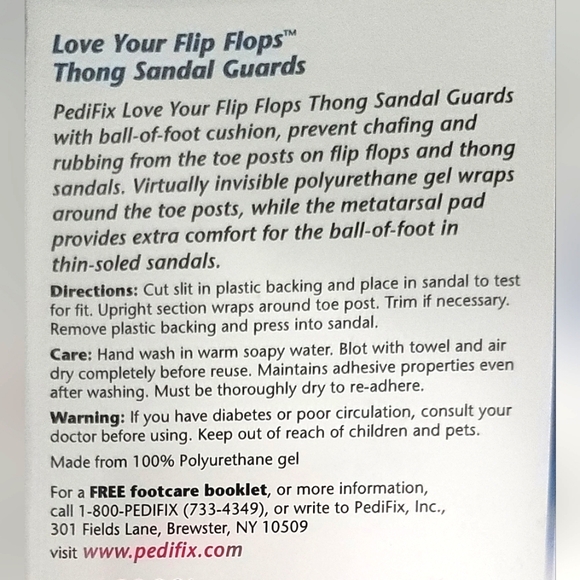 Pedifix - Thong sandal guards - Picture 4 of 4